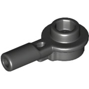 LEGO Plaat 1x1 Rond met Bar 1L ZWART (100 stuks)