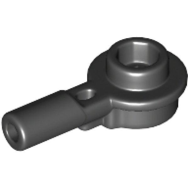 LEGO Plaat 1x1 Rond met Bar 1L ZWART (100 stuks)