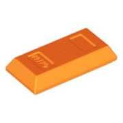LEGO Ingot Bar ORANJE (100 stuks)