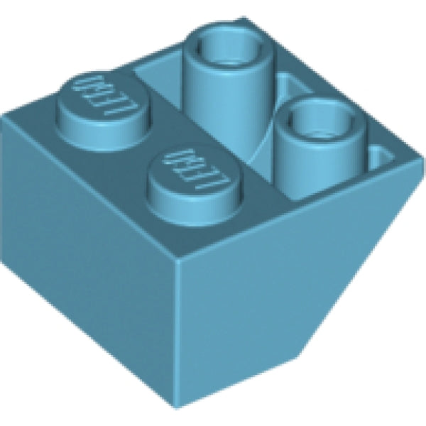 LEGO Dakpan 45 2x2 Inverted AZUURBLAUW (100 stuks)