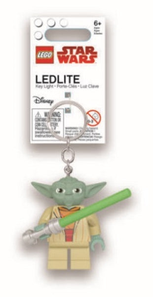 LEGO LED Sleutelhanger Yoda met Lightsaber