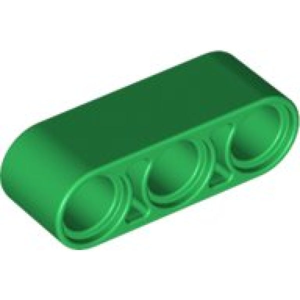 LEGO Liftarm 1x3 GROEN (100 stuks)