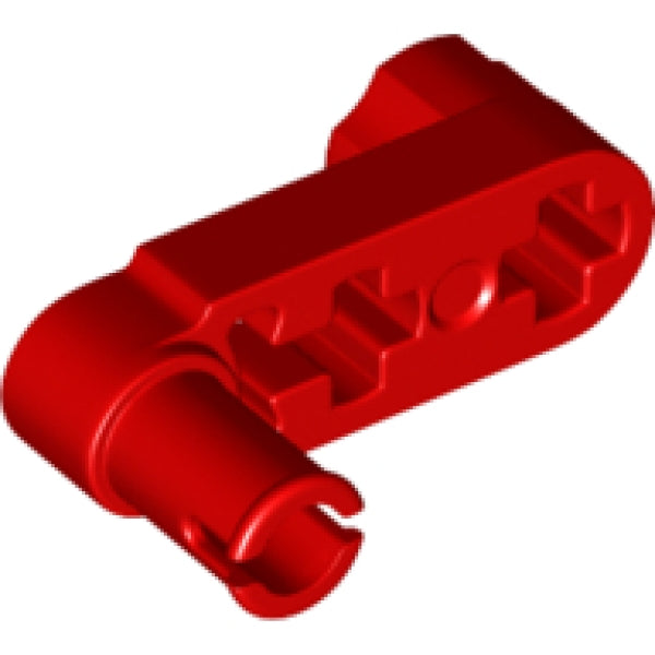 LEGO Liftarm 1x3 Dun met Pin ROOD (100 stuks)