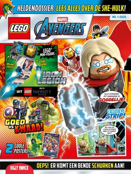 LEGO Marvel Avengers Magazine 2025-1