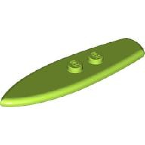 LEGO Minifiguur Surfboard LIMEGROEN (10 stuks)