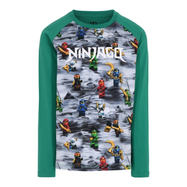 LEGO T-Shirt Ninjago GROEN (M-22757 - Maat 104)