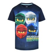 LEGO Ninjago T-Shirt DONKERBLAUW (M12010099 - Maat 104)