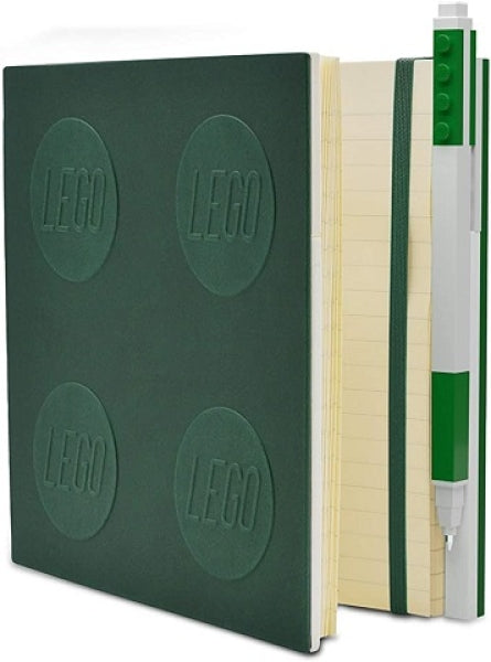 LEGO Notitieboek Deluxe met Pen DONKERGROEN
