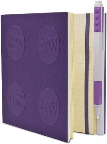 LEGO Notitieboek Deluxe met Pen DONKERPAARS