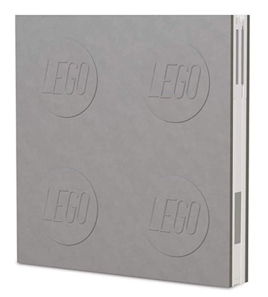 LEGO Notitieboek Deluxe met Pen LICHTGRIJS