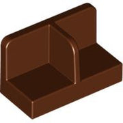 LEGO Paneel 1x2x1 Middenverdeler BRUIN (100 stuks)