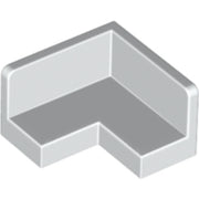 LEGO Paneel 2x2x1 Hoek WIT (100 pcs)