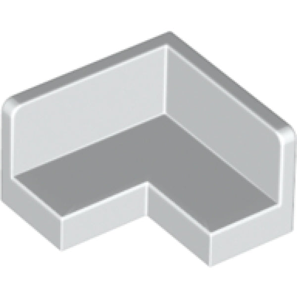 LEGO Paneel 2x2x1 Hoek WIT (100 pcs)