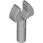 LEGO Pin met Mechanische Clip LICHTGRIJS (100 stuks)