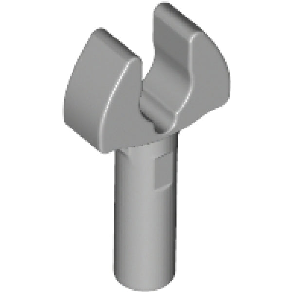 LEGO Pin met Mechanische Clip LICHTGRIJS (100 stuks)