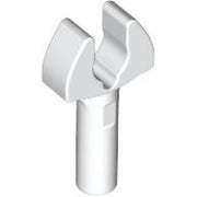 LEGO Pin met Mechanische Clip WIT (100 stuks)