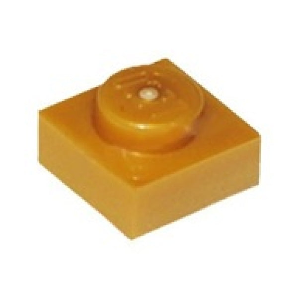 LEGO Plaat 1x1 GOUDKLEURIG (100 stuks)