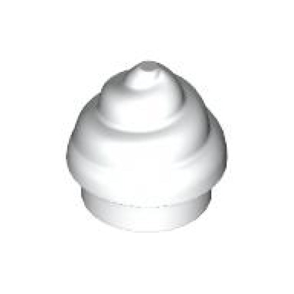 LEGO Softijs Swirl WIT (10 stuks)