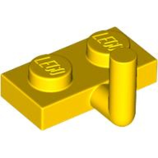 LEGO Plaat 1x2 met Verticale Arm GEEL (100 stuks)