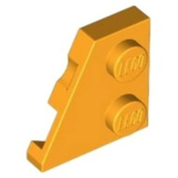 LEGO Plaat 2x2 Wedge Links OKERGEEL (100 stuks)