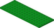 LEGO Plaat 6x16 GROEN