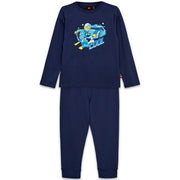 LEGO Pyjama City DONKERBLAUW (LWARIS 114- Maat 104)