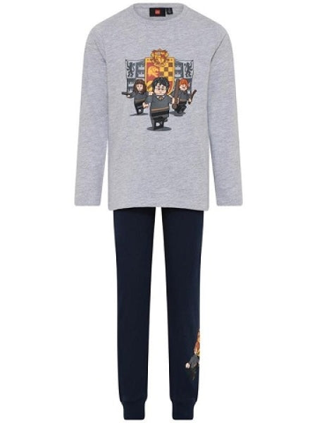 LEGO Pyjama Harry Potter LICHTGRIJS (LWALEX 720 - Maat 104)