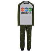 LEGO Pyjama Ninjago DONKERGROEN (M12010334 - Maat 104)