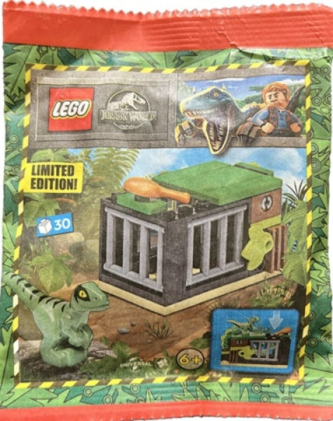 LEGO Raptor met Val (Paperbag)