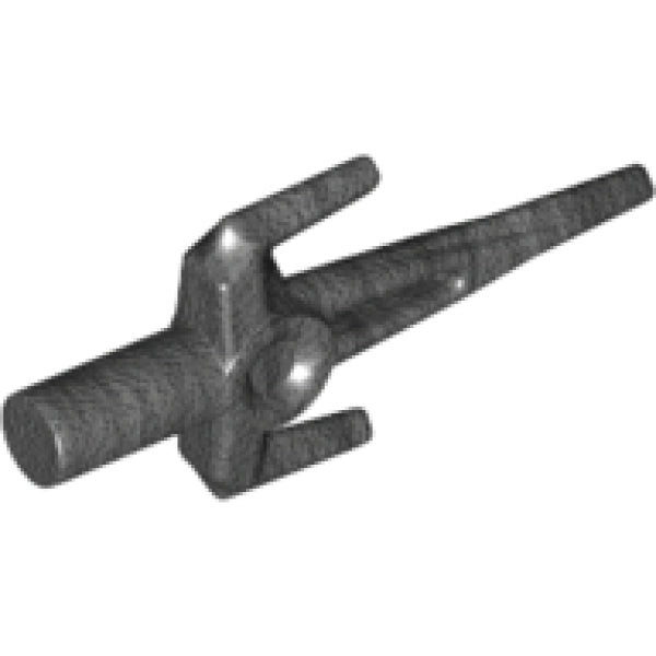 LEGO Sai Wapen PARELMOER DONKERGRIJS (10 stuks)