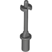 LEGO Skistok 3L DONKERGRIJS (10 stuks)