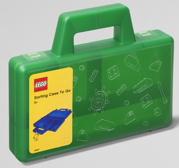 LEGO Sorting Case To Go GROEN