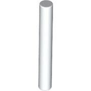 LEGO Staaf 3L WIT (100 stuks)