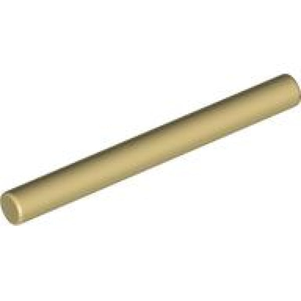 LEGO Staaf 4L BEIGE (100 stuks)