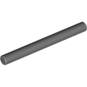 LEGO Staaf 4L DONKERGRIJS (100 stuks)