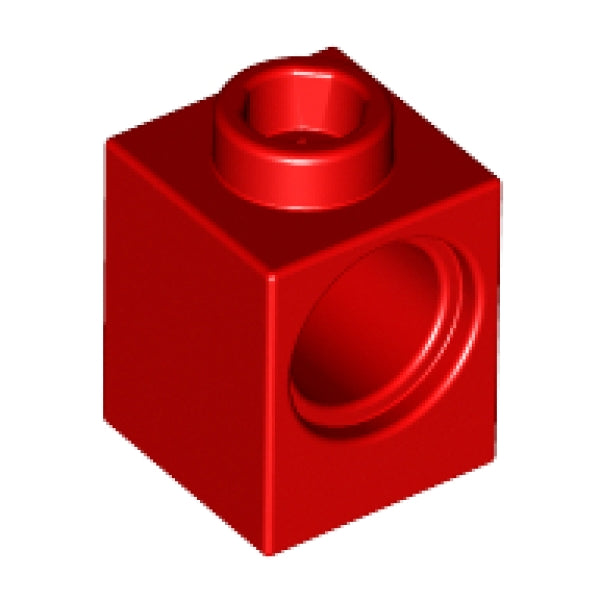 LEGO Steen 1x1 met Gat ROOD (100 stuks)