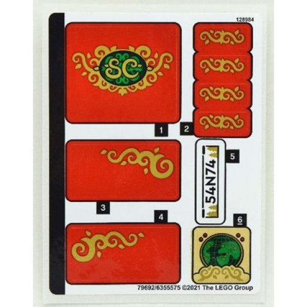 LEGO Stickervel 40499