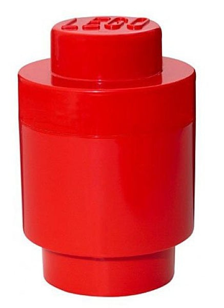 LEGO Opbergbox 1 Rond ROOD