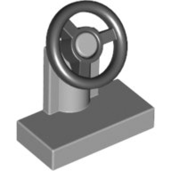 LEGO Stuurinrichting 1x2 LICHTGRIJS (10 stuks)