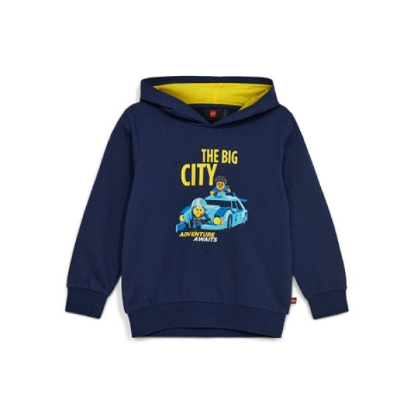 LEGO Sweatshirt City DONKERBLAUW (LWSCOUT 109 - Maat 116)