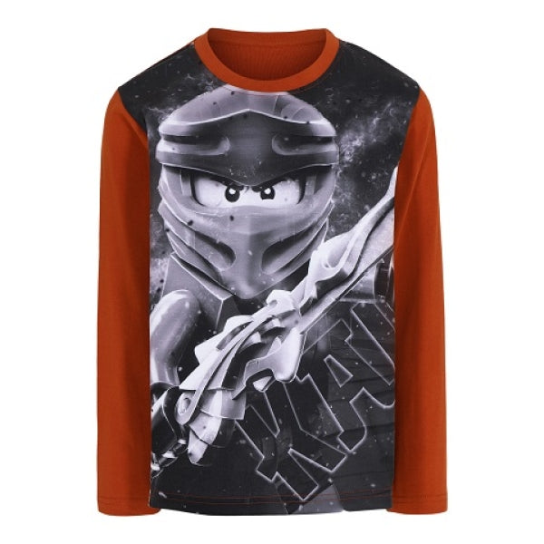 LEGO T-Shirt Ninjago BRUIN (M12010212 - Maat 104)