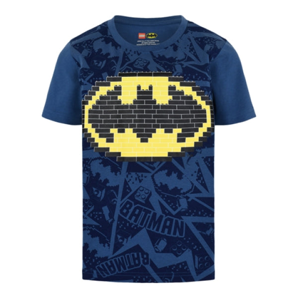 LEGO T-Shirt Batman DONKERBLAUW (M12010191 - Maat 116)