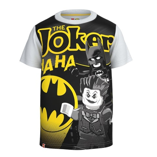 LEGO T-Shirt Batman WIT (M12010452 - Maat 116)