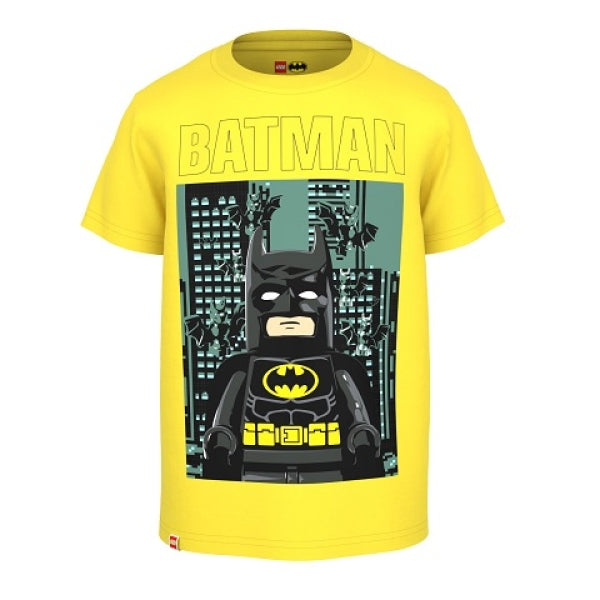 LEGO T-Shirt Batman GEEL (M12010513 - Maat 134)