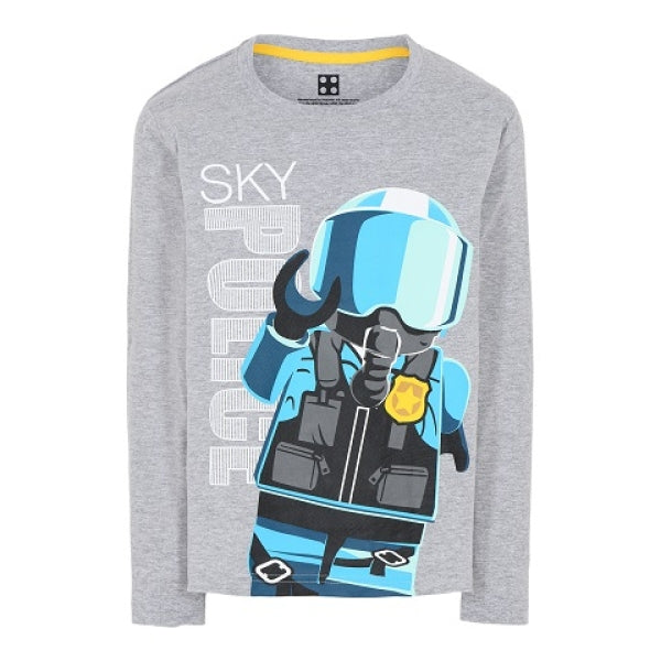 LEGO T-Shirt City LICHTGRIJS (M12010286 - Maat 116)