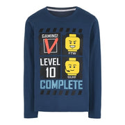 LEGO T-Shirt DONKERBLAUW (M12010213 - Maat 104)