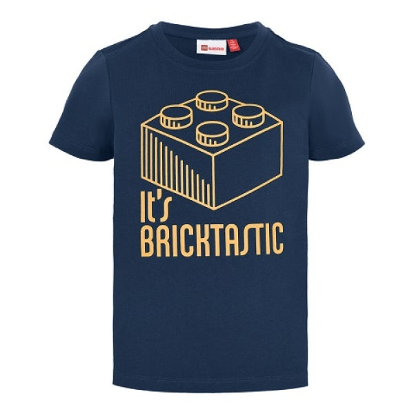 LEGO T-Shirt DONKERBLAUW (LWTIAS 601 - Maat 116)