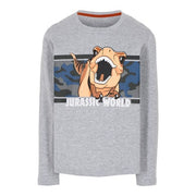 LEGO T-Shirt Jurassic World LICHTGRIJS (M12010215 - Maat 104)