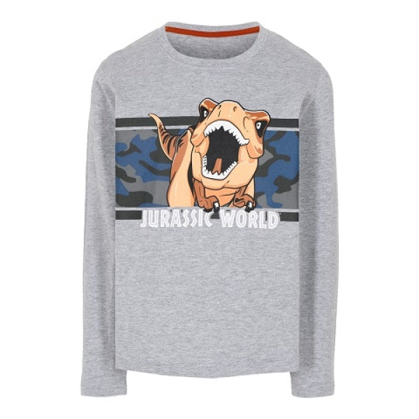 LEGO T-Shirt Jurassic World LICHTGRIJS (M12010215 - Maat 110)
