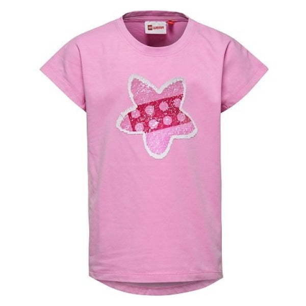 LEGO T-Shirt LICHTROZE (Tippi 106 - Maat 104)
